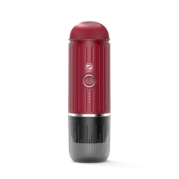 Icafilas Wireless Electric Portable Espresso Coffee Machine for Car & Home Camping Coffee Maker Fit Nespresso Capsule Powder