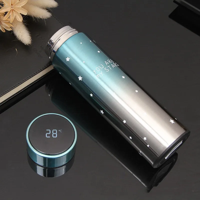 Smart Stainless Steel Thermal with Display Temperature