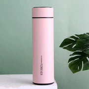 Smart Thermal Bottle Display Temperature Thermal Mug Stainless Steel Food Thermos for Tea Water Bottle with Heating Cup