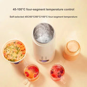400ML Electric Water Cup Intelligent Boiling Cup Electric Cup Multifunctional Health Cup Portable Boiling Electric Kettle